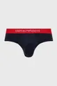 Emporio Armani Underwear slipy bawełniane (3-pack) 111624.2R722 czerwony