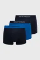 σκούρο μπλε Βαμβακερό μποξεράκι Emporio Armani Underwear Ανδρικά
