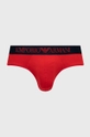 Slipy Emporio Armani Underwear  Podšívka: 95% Bavlna, 5% Elastan Základná látka: 95% Bavlna, 5% Elastan Lepiaca páska: 9% Elastan, 72% Polyamid, 19% Polyester