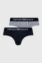 tmavomodrá Slipy Emporio Armani Underwear Pánsky