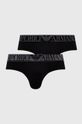 černá Spodní prádlo Emporio Armani Underwear (2-pack) Pánský