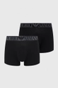 czarny Emporio Armani Underwear bokserki (2-pack) 111769.2R720 Męski