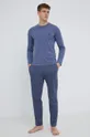 niebieski Emporio Armani Underwear piżama bawełniana 111791.2R567 Męski