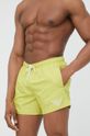 Plavkové šortky Emporio Armani Underwear žlutě zelená