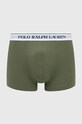 Odzież Polo Ralph Lauren bokserki (3-pack) 714830299047 714830299047 zielony