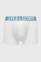 Boxerky Lyle & Scott Daniel (3-pak) biela