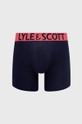 Lyle & Scott boxeralsó Daniel (3 db) sötétkék