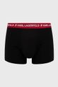 Boxerky Karl Lagerfeld (3-pack) červená