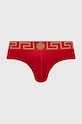 Versace slipy dzianina czerwony AU10027