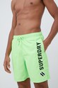 Superdry pantaloni scurti de baie Planet friendly verde M3010187A.27Y