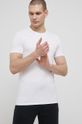 United Colors of Benetton t-shirt piżamowy bawełniany biały