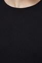 United Colors of Benetton t-shirt piżamowy bawełniany czarny 3BVG2M271.100