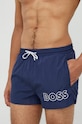 Plavkové šortky BOSS tmavomodrá 50469280