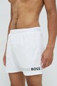 BOSS fürdőnadrág 50469300 fehér AW23