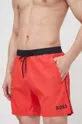 crvena Kratke hlače za kupanje BOSS Muški