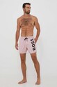 BOSS szorty kąpielowe 50469594 różowy AW23