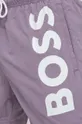 fialová Plavkové šortky BOSS
