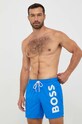 Plavkové šortky BOSS modrá 50469594