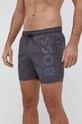 BOSS szorty kąpielowe 50469594 szary AW23