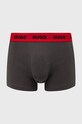 HUGO bokserki 3-pack szary 50469766
