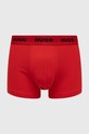 HUGO bokserki (3-pack) 50469766 czerwony SS24