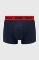 Odzież HUGO bokserki 3-pack 50469766 niebieski
