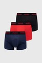 HUGO bokserki 3-pack dzianina czarny 50469766