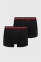 HUGO bokserki (2- pack) 50469775 dzianina czarny 50469775