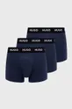 blu navy HUGO boxer pacco da 3 Uomo