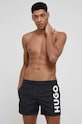 HUGO pantaloni scurți de baie Planet friendly negru 50469303