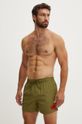 HUGO szorty kąpielowe Planet friendly zielony 50469323