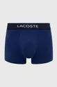 Boxerky Lacoste 3-pak tmavomodrá