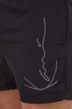 Karl Kani pantaloni scurti de baie negru KMSW01100101