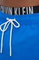 stalowy niebieski Calvin Klein szorty kąpielowe