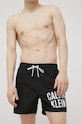 Plavkové šortky Calvin Klein Planet friendly černá KM0KM00739.PPYY