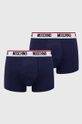 σκούρο μπλε Μποξεράκια Moschino Underwear (2-pack) Ανδρικά