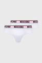 λευκό Σλιπ Moschino Underwear (2-pack) Ανδρικά