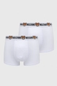 λευκό Μποξεράκια Moschino Underwear Ανδρικά