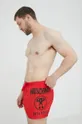 czerwony Moschino Underwear szorty kąpielowe Męski