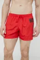 Otroške kopalne kratke hlače Moschino Underwear rdeča