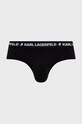 Spodní prádlo Karl Lagerfeld (3-pack) 211M2103.51 černá SS22