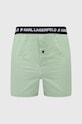 Oblečenie Bavlnené boxerky Karl Lagerfeld 221M2134 tmavomodrá