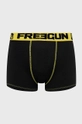 Boxerky Freegun  1. látka: 8% Elastan, 92% Polyester 2. látka: 100% Bavlna