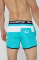 Karl Lagerfeld szorty kąpielowe KL22MBS07 Materiał zasadniczy: 100 % Poliester, Podszewka: 93 % Poliamid, 7 % Elastan