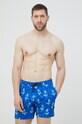 John Frank szorty kąpielowe Planet friendly multicolor JFSSSWL36.ANCHORNAVY
