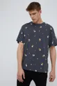 Βαμβακερό μπλουζάκι John Frank πολύχρωμο