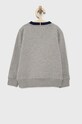Tommy Hilfiger bluza bawełniana dziecięca KB0KB07115.PPYY szary SS22