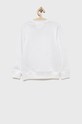 Tommy Hilfiger hanorac de bumbac pentru copii KS0KS00204.PPYY alb SS22