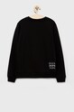 Calvin Klein Jeans bluza bawełniana dziecięca IB0IB01163.PPYY czarny SS22