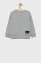 Detská bavlnená mikina Calvin Klein Jeans IU0IU00162.PPYY sivá SS22